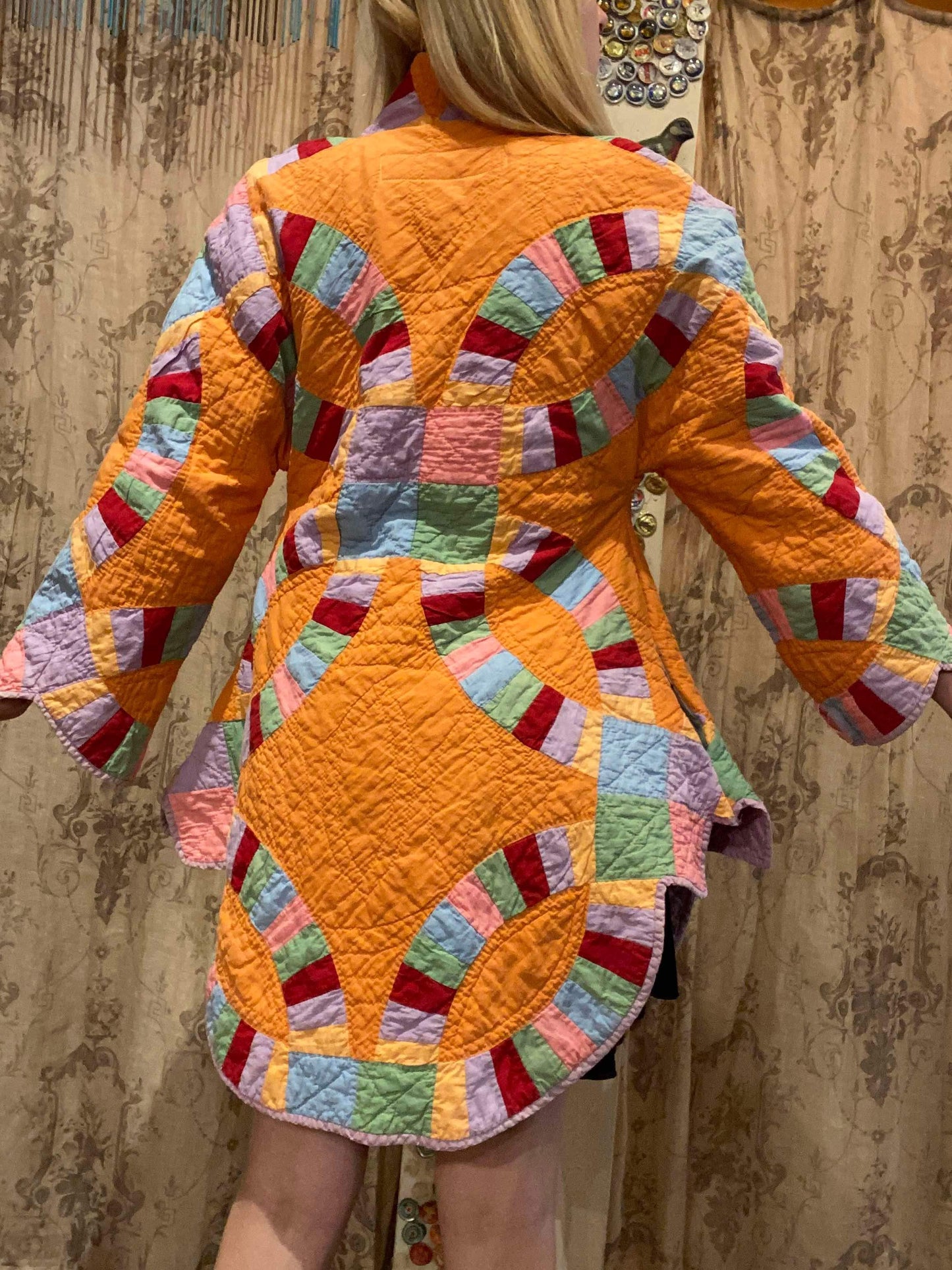 OOAK Handmade Upcycled Quilt Coat - Reverie*
