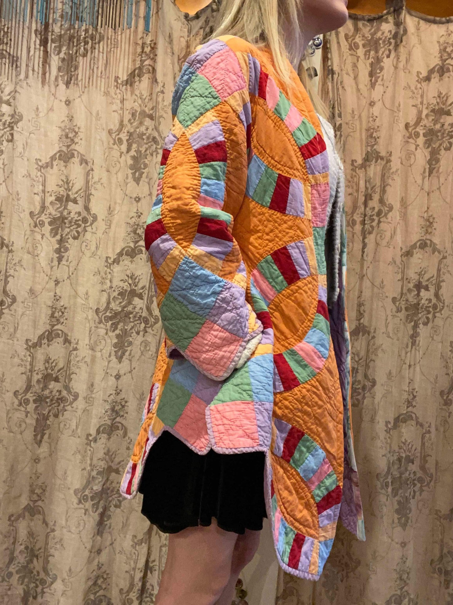 OOAK Handmade Upcycled Quilt Coat - Reverie*