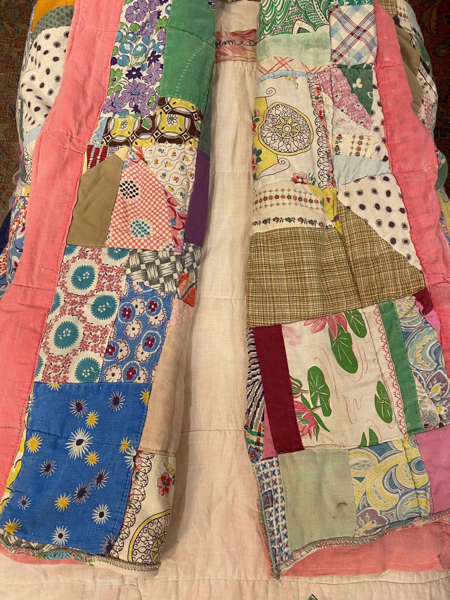 OOAK Handmade Upcycled Hi Lo Quilt Coat - Kadence*