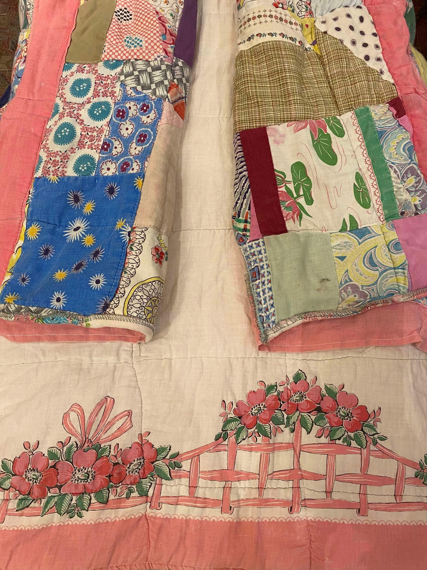 OOAK Handmade Upcycled Hi Lo Quilt Coat - Kadence*
