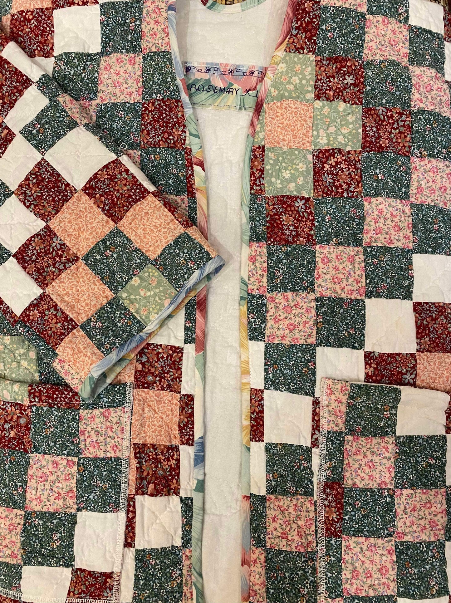 OOAK Handmade Upcycled Quilt Coat - Rowan*