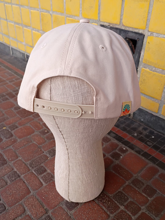 Desert child embroidered canvas hat