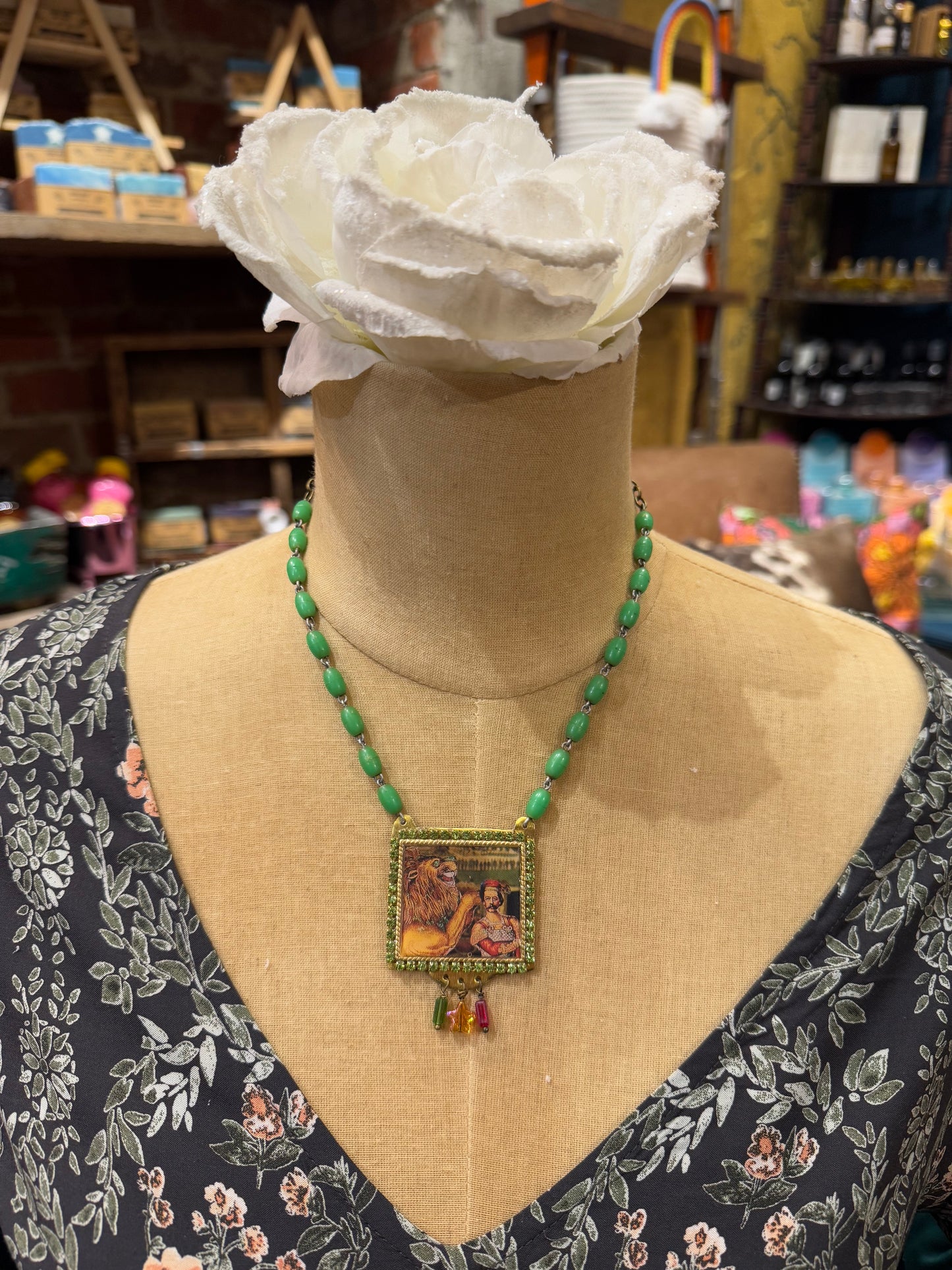 Not My Circus Necklace (Green)*