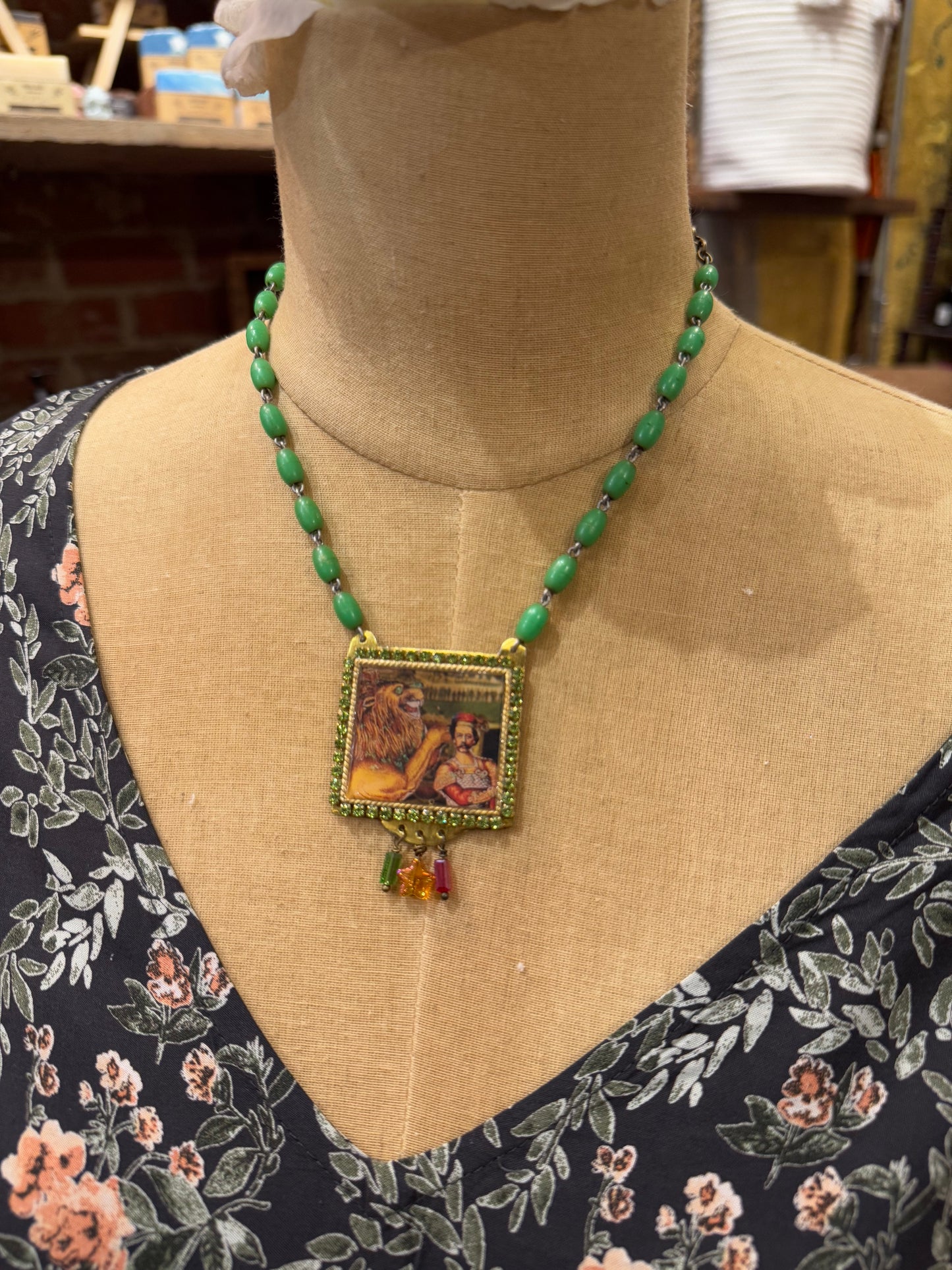 Not My Circus Necklace (Green)*