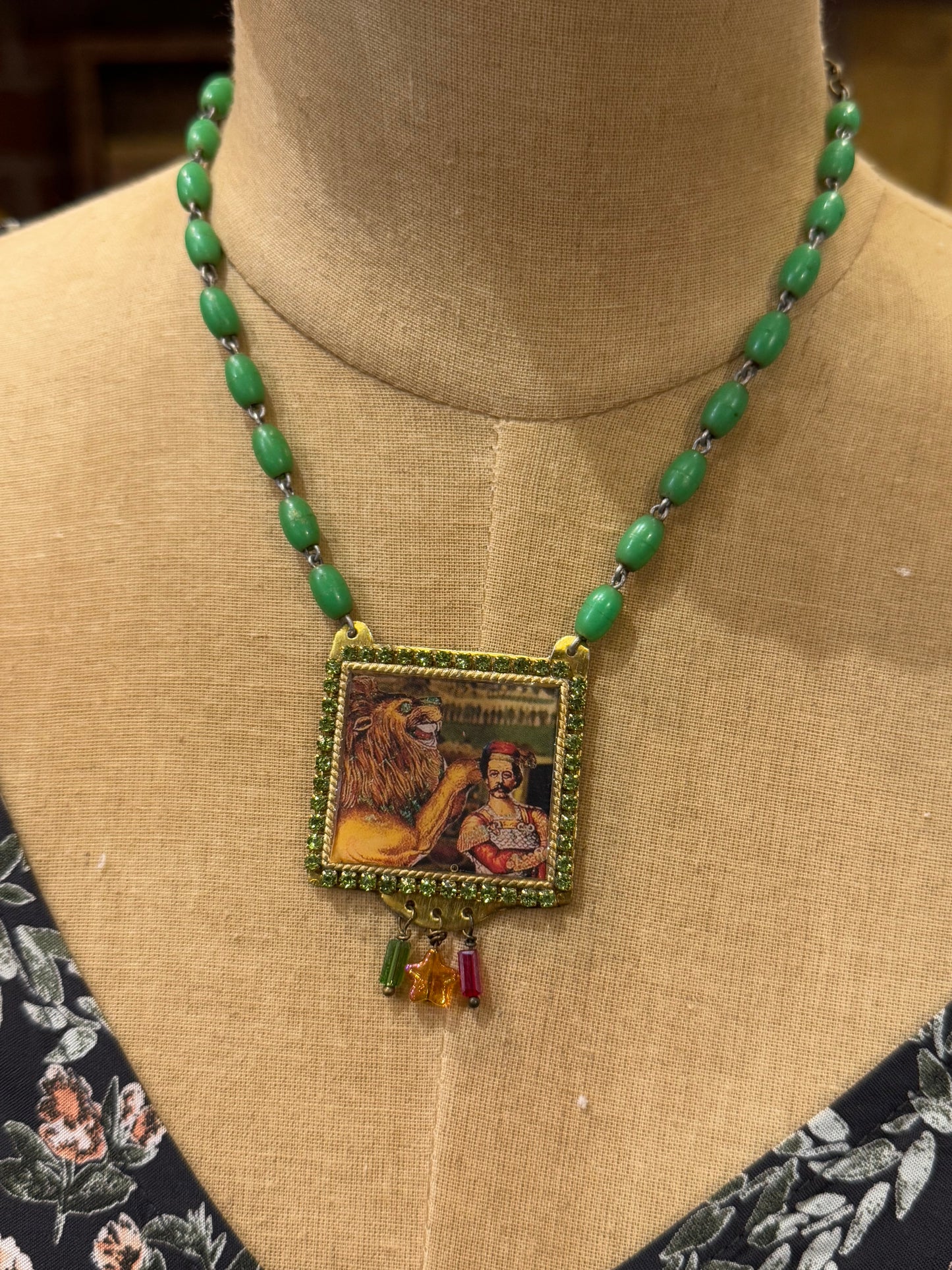 Not My Circus Necklace (Green)*