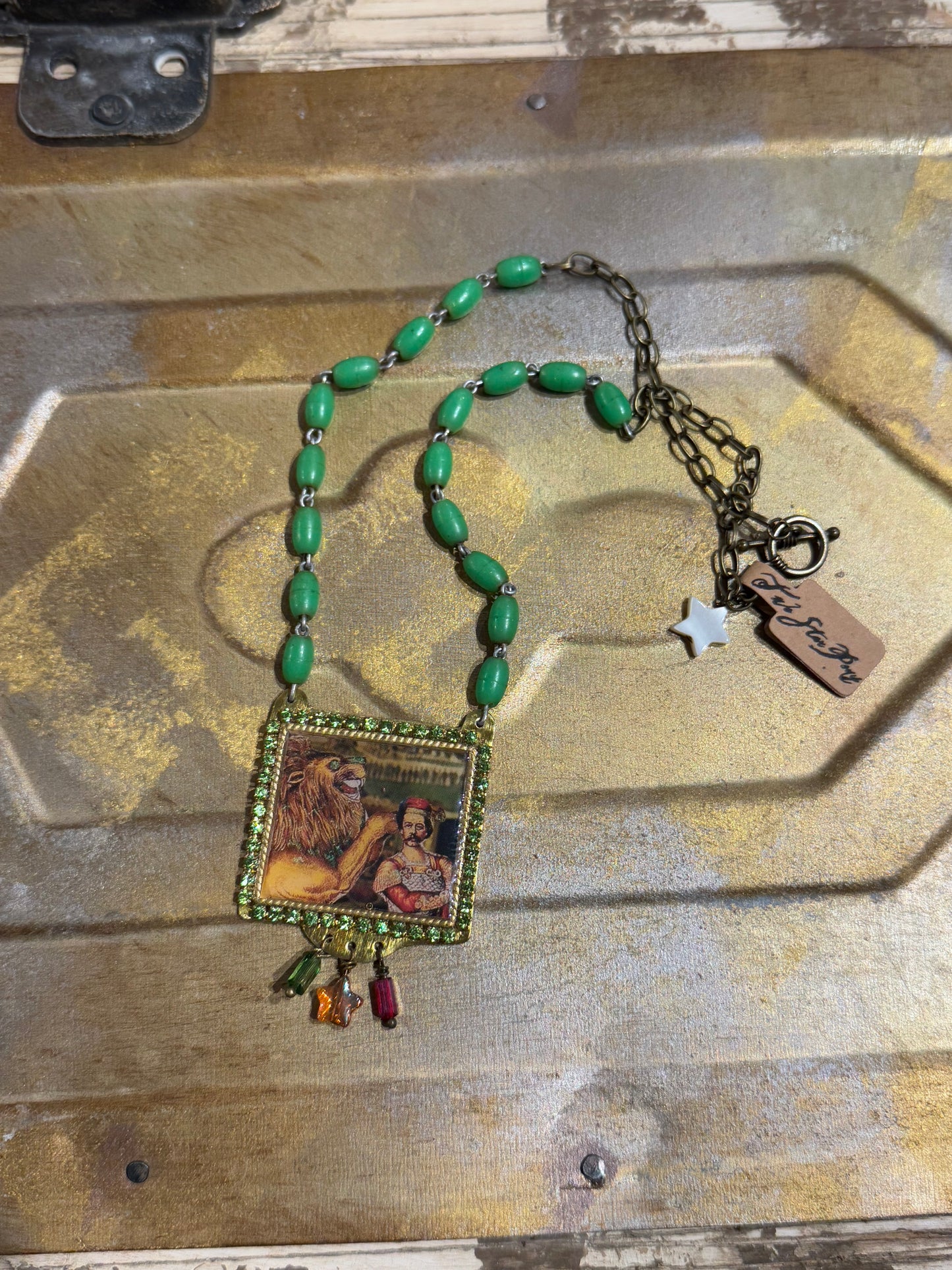 Not My Circus Necklace (Green)*