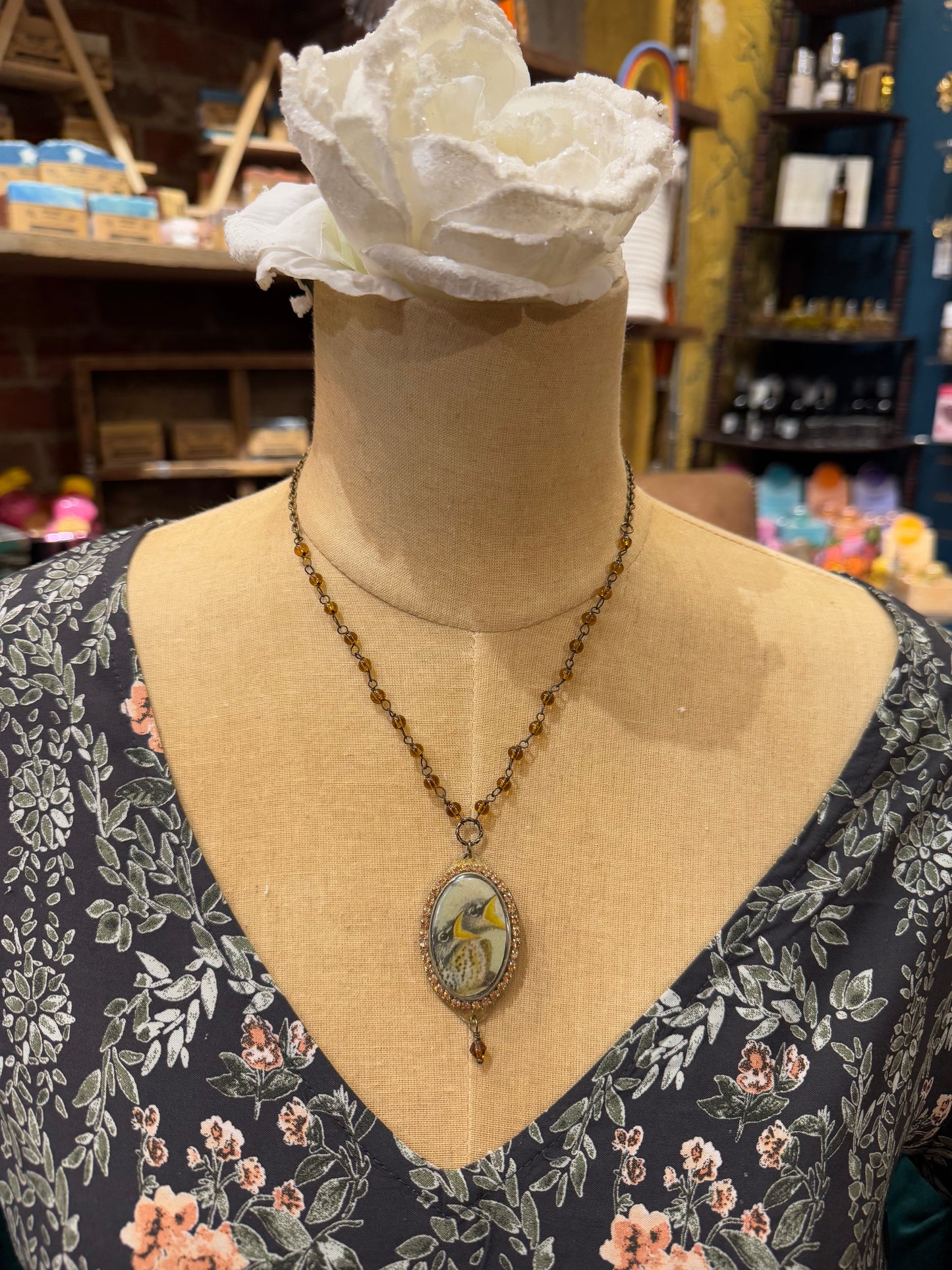 Hungary Baby Bird Necklace*