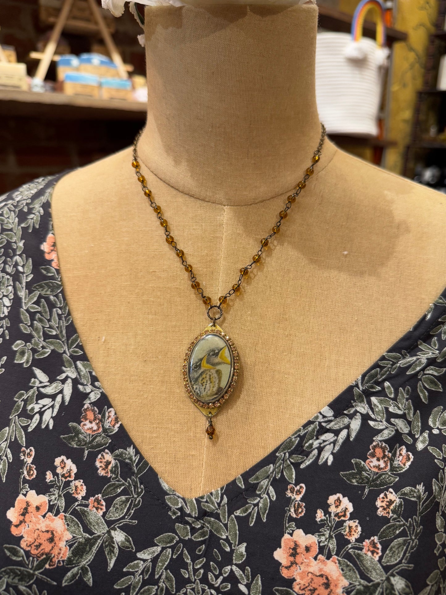 Hungary Baby Bird Necklace*