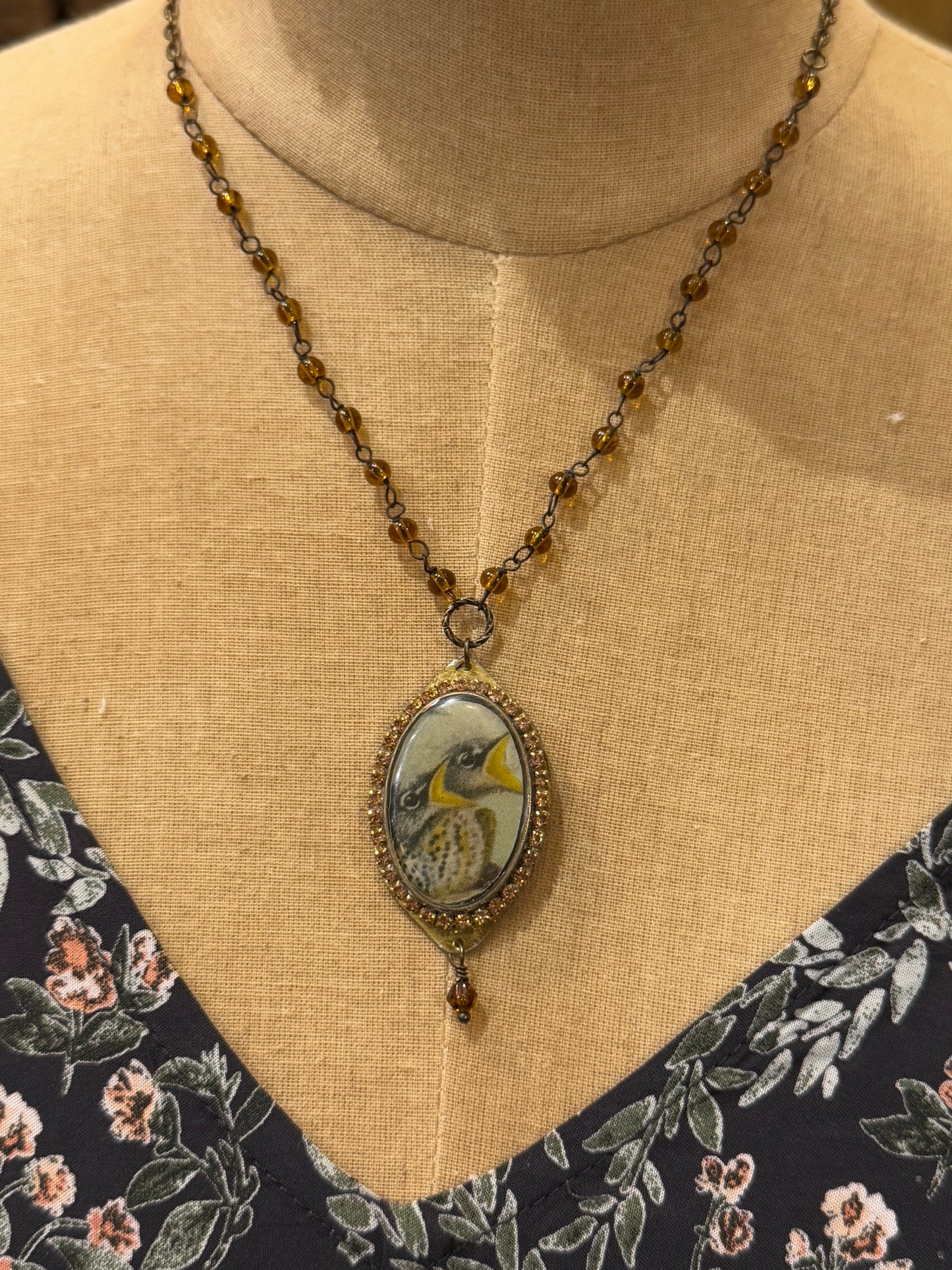 Hungary Baby Bird Necklace*