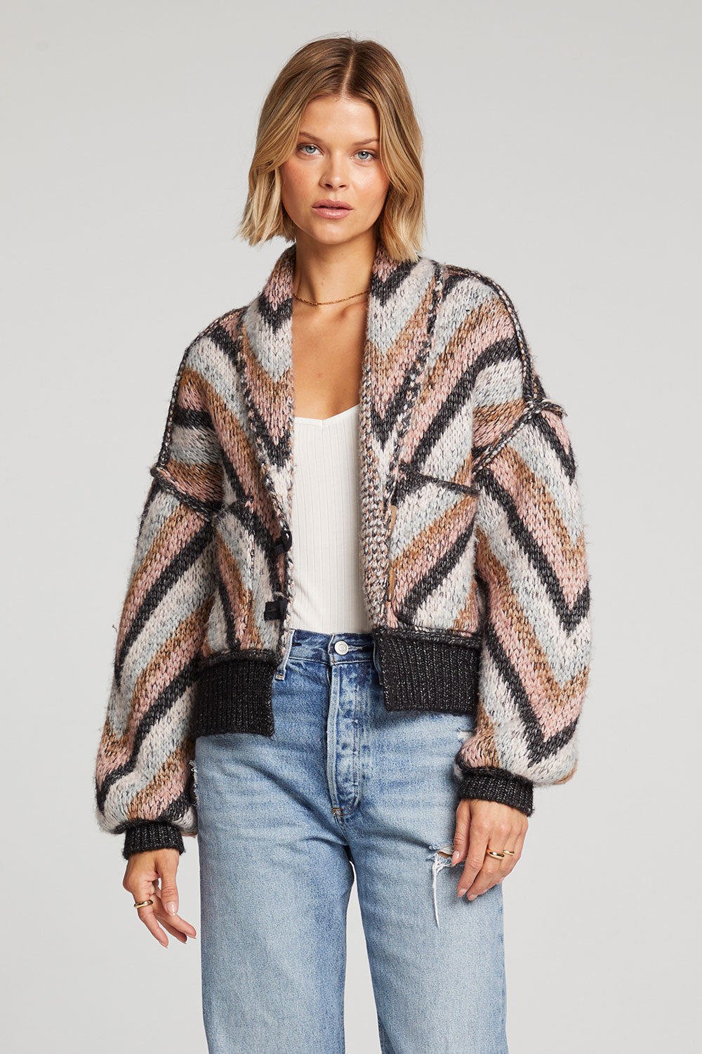 Rustica Cain Sweater -Multi Color - La De Da