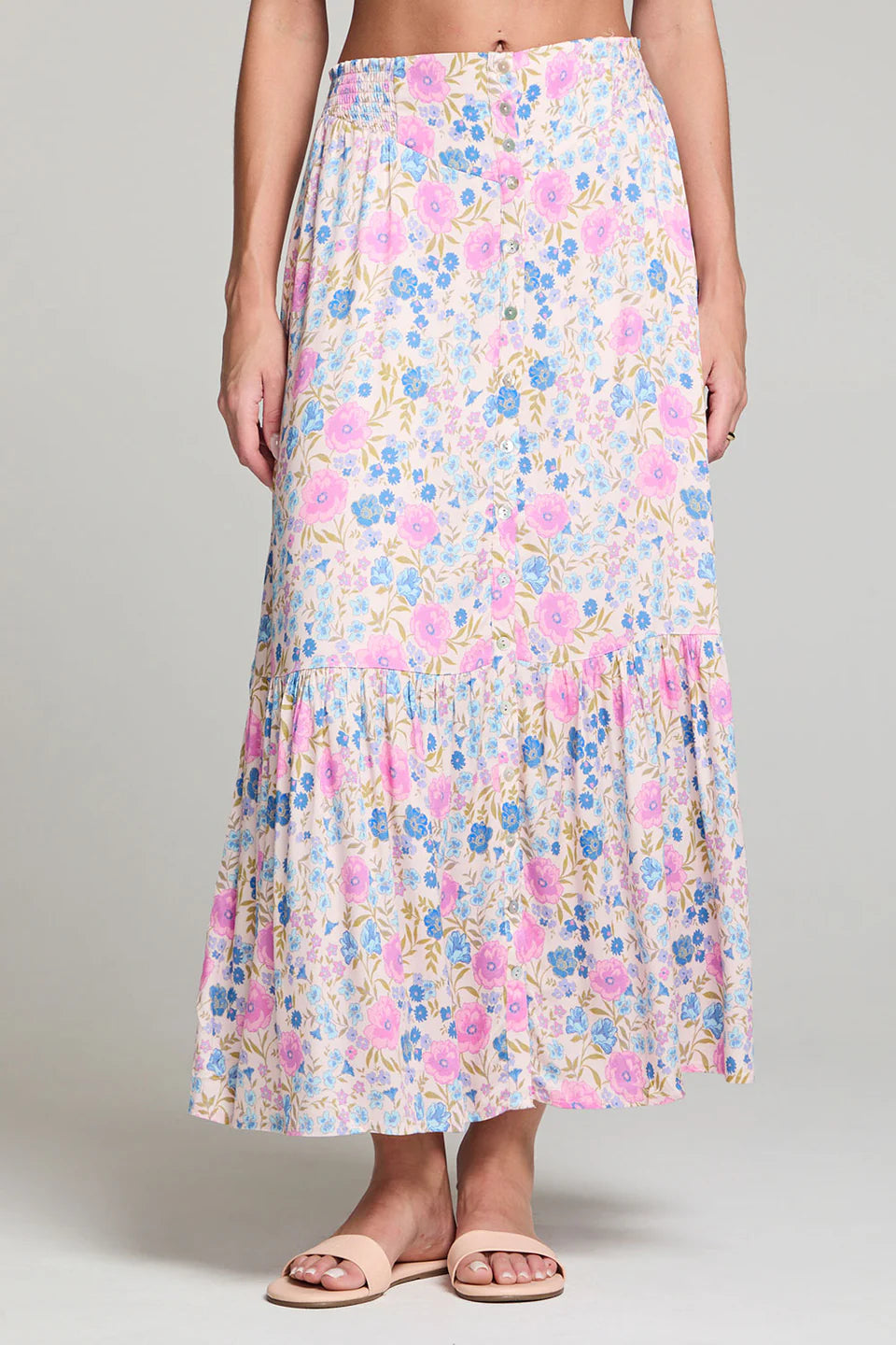 Dagny Midi Skirt - Velvet Iris