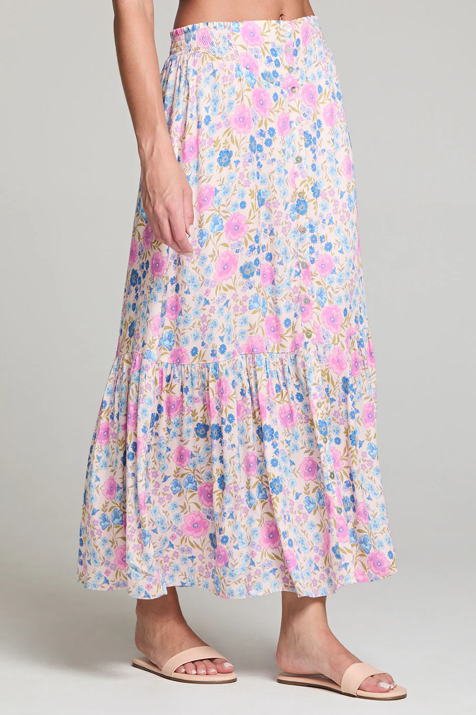 Dagny Midi Skirt - Velvet Iris