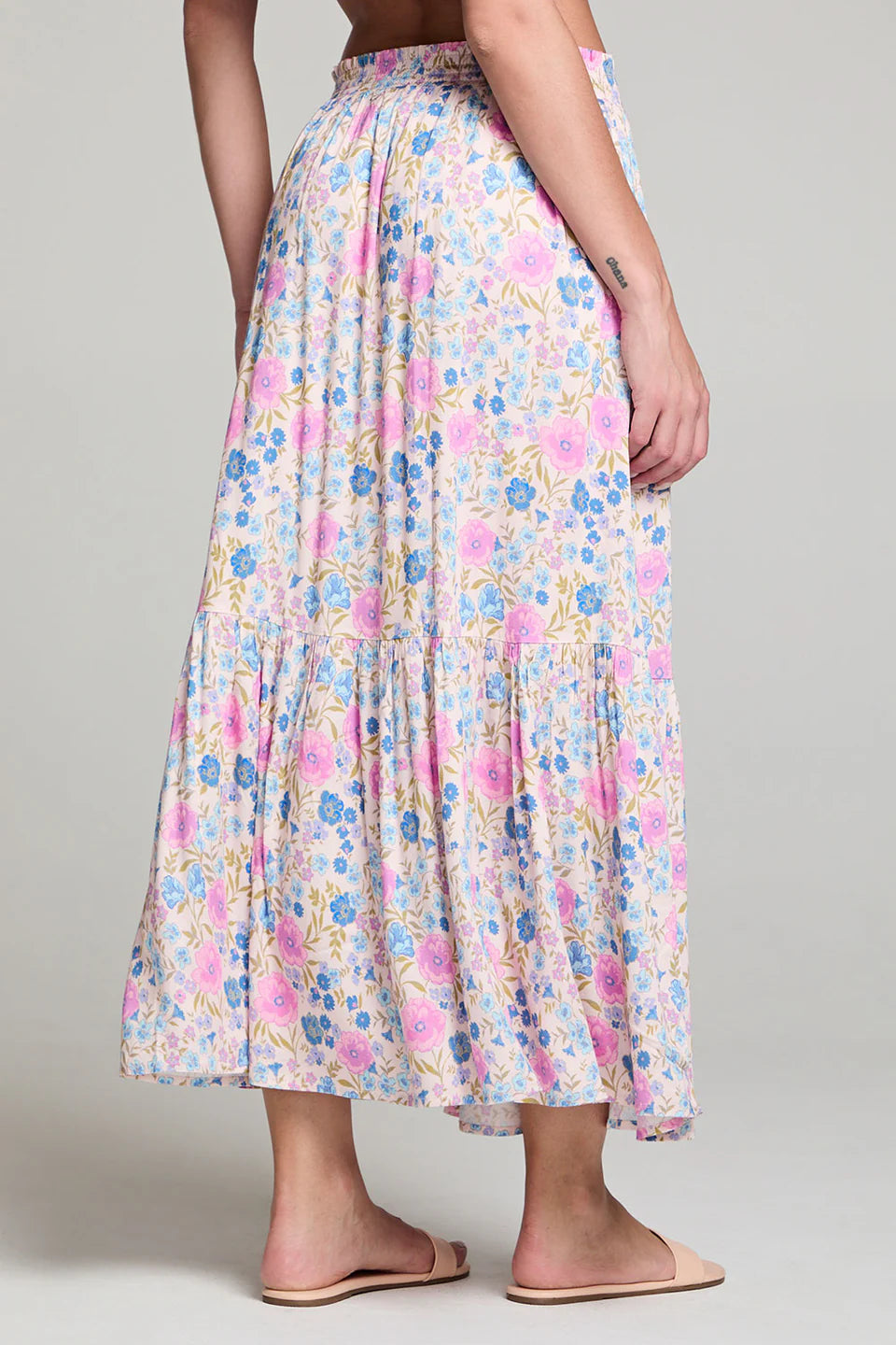 Dagny Midi Skirt - Velvet Iris