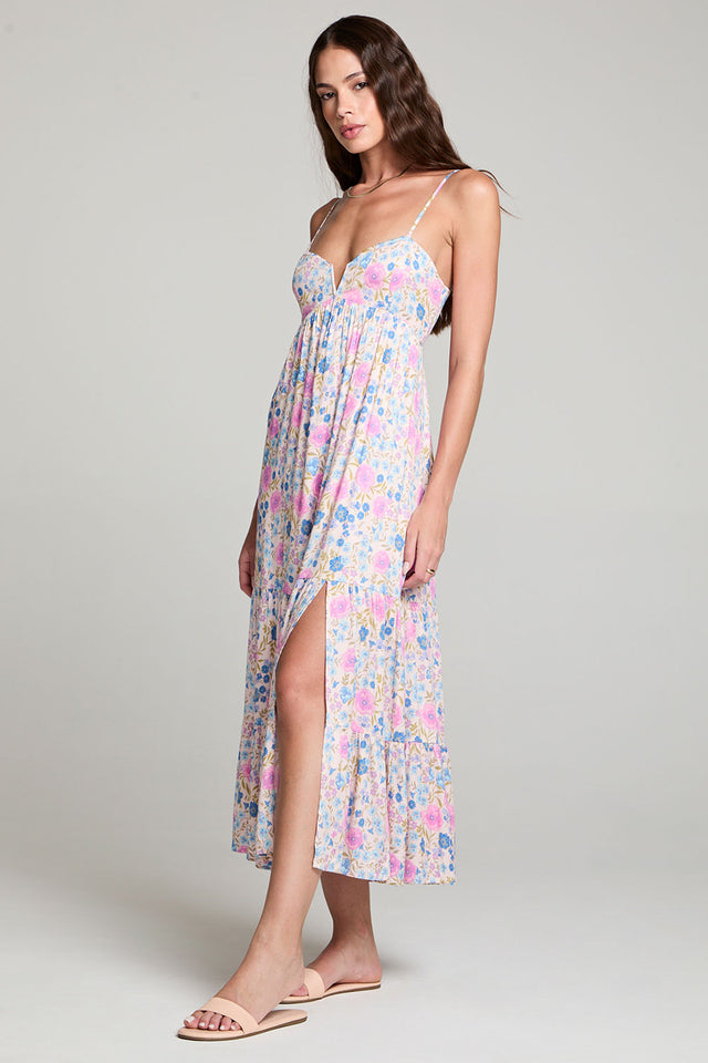 Seren Midi Dress - Velvet Iris