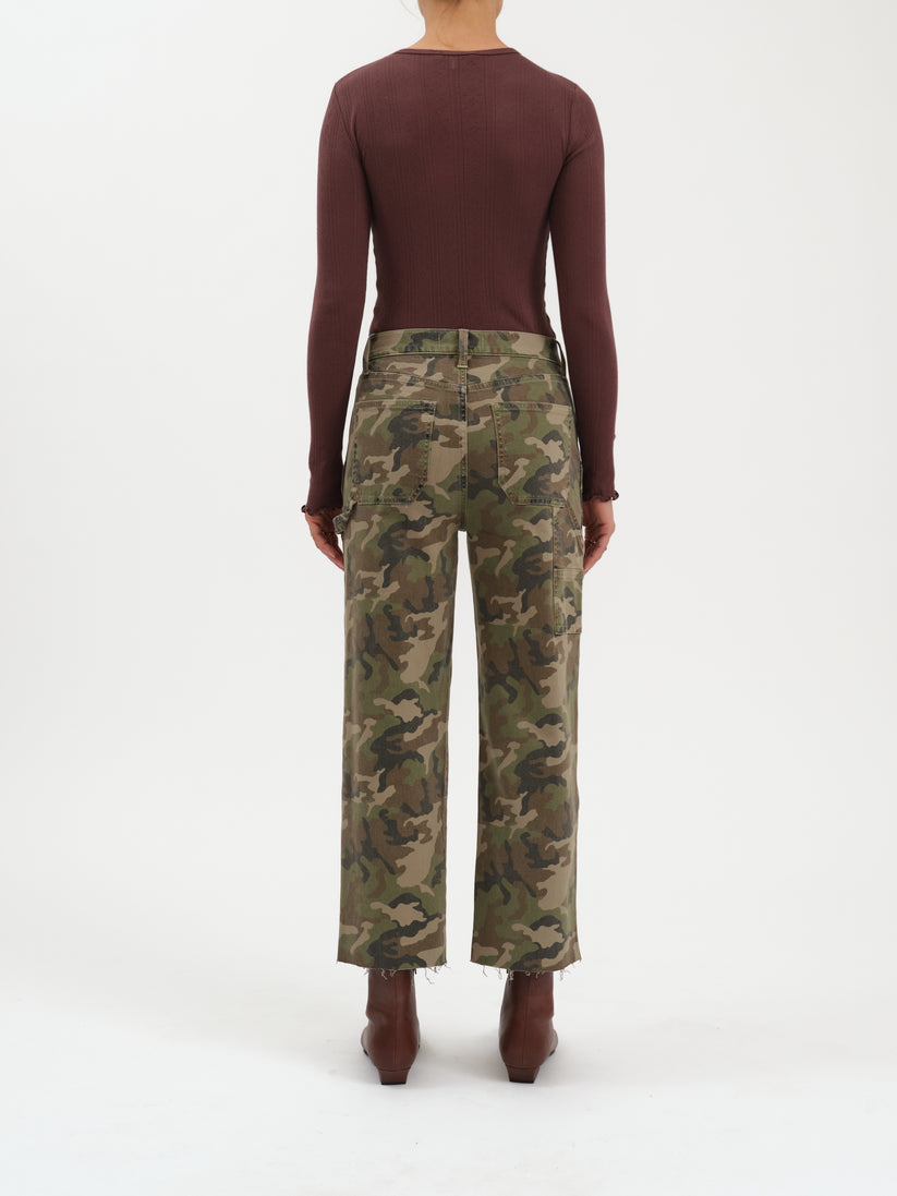 Sundaze Carpenter Crop High Rise Straight Crop - Hideaway