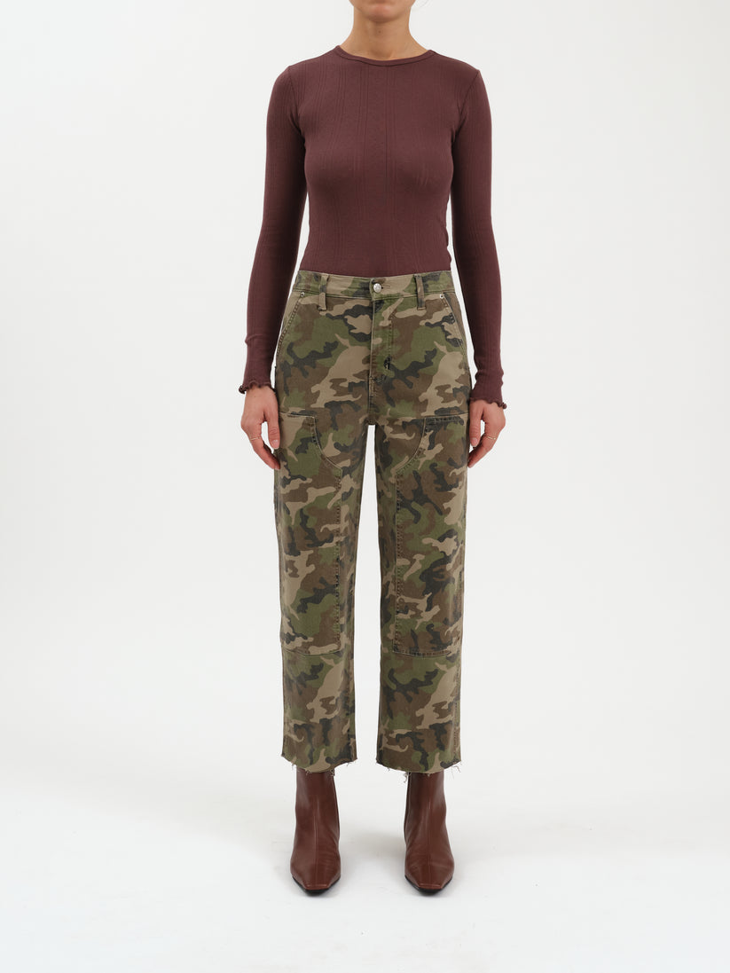 Sundaze Carpenter Crop High Rise Straight Crop - Hideaway
