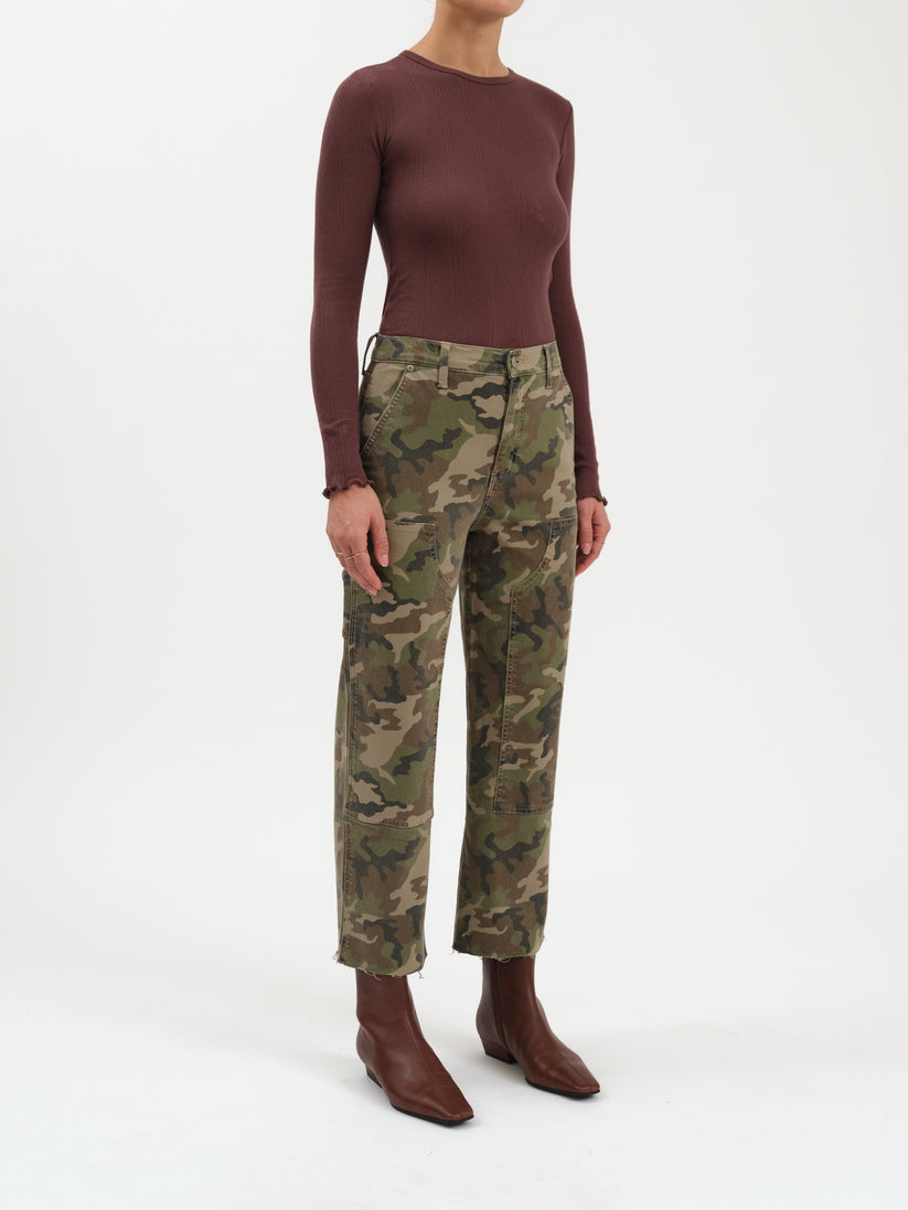 Sundaze Carpenter Crop High Rise Straight Crop - Hideaway