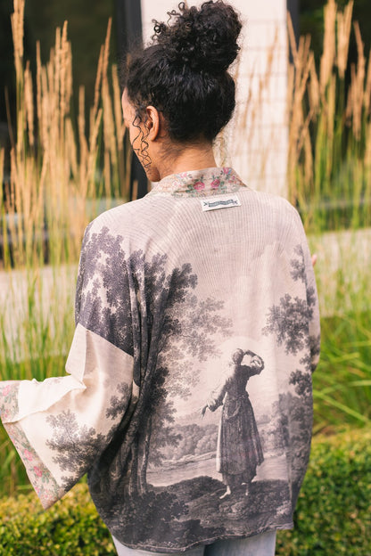Still I Rise Kimono- Cropped Length
