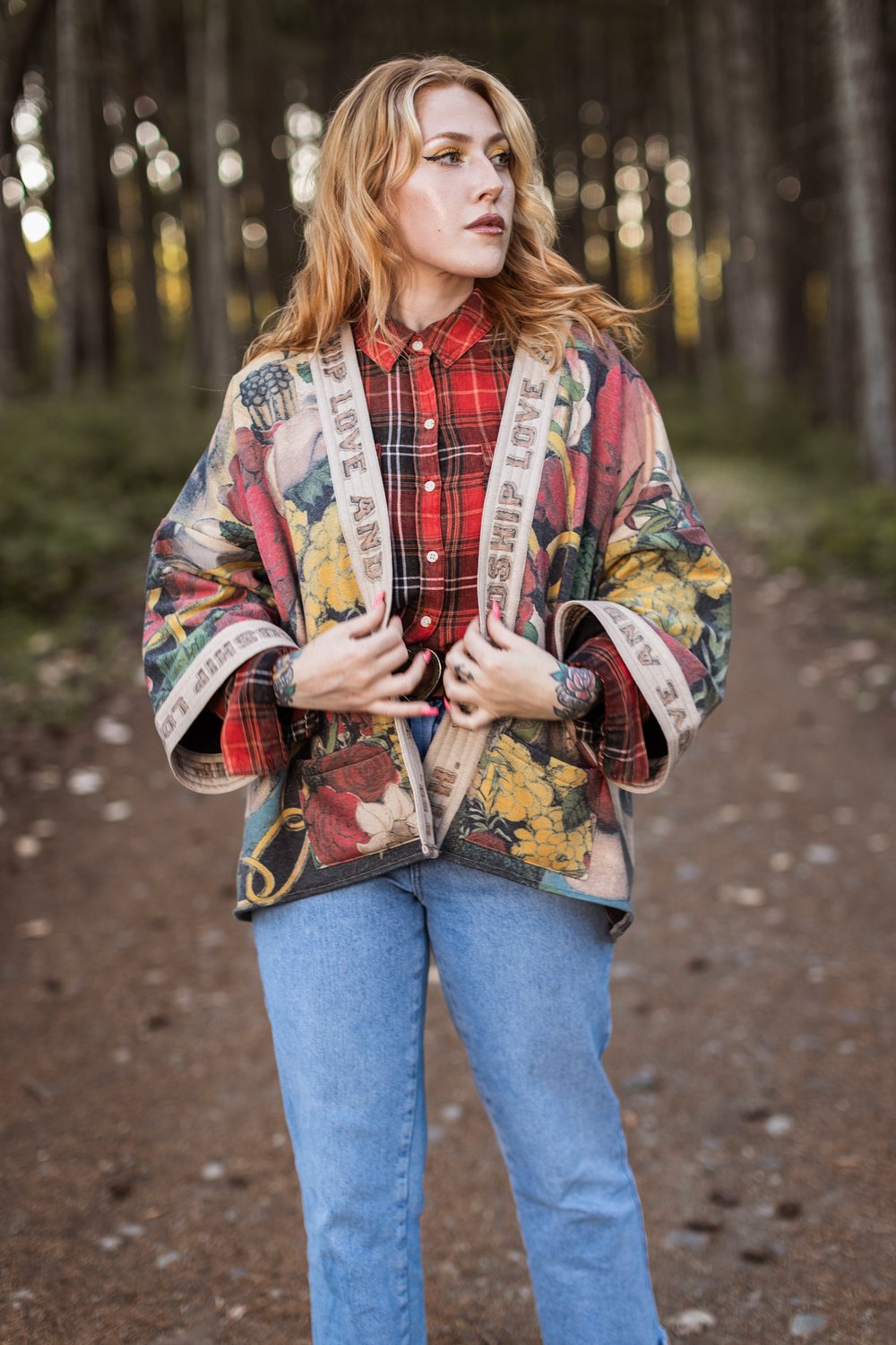 Friendship Love and Truth - Cottage Cardigan