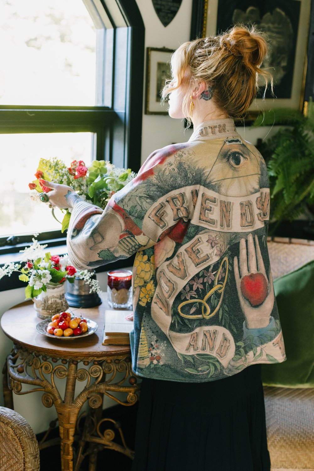 Friendship Love and Truth - Cottage Cardigan