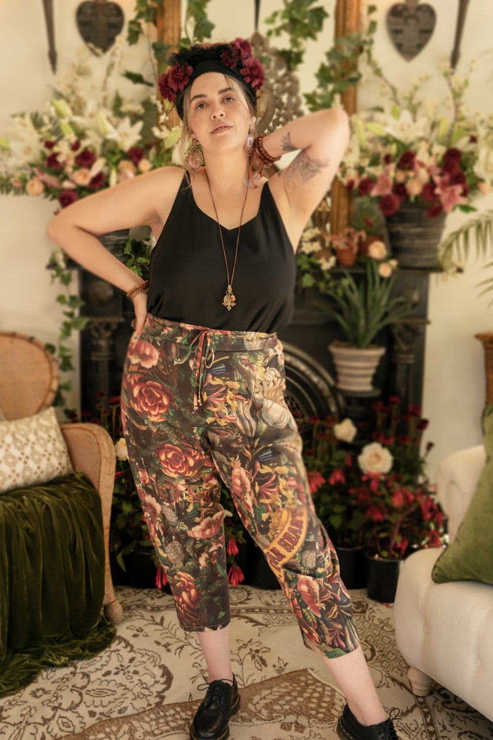 Dear Heart Artist Pants- One Size
