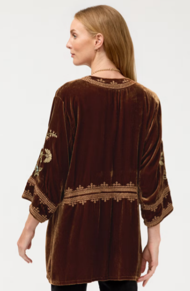 Wide Hem Kimono - Zinari