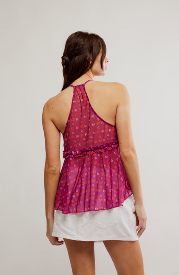 Fearless Knit Tank - Dragonfruit Combo