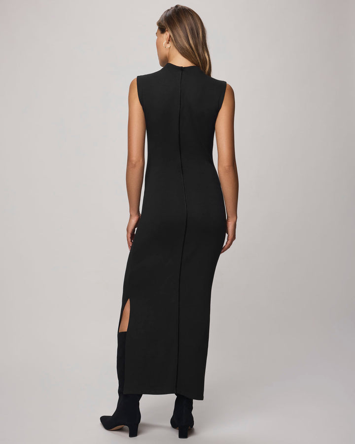 Supersoft Trim Dress - Black