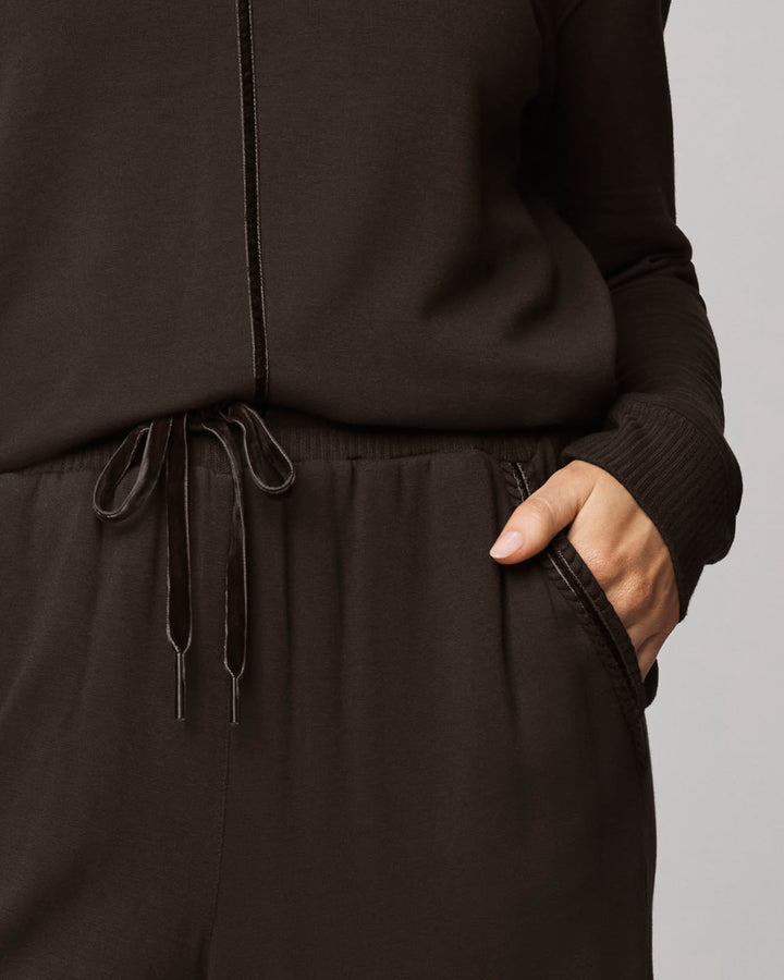 Supersoft Trim Pullover - Soft Chocolate