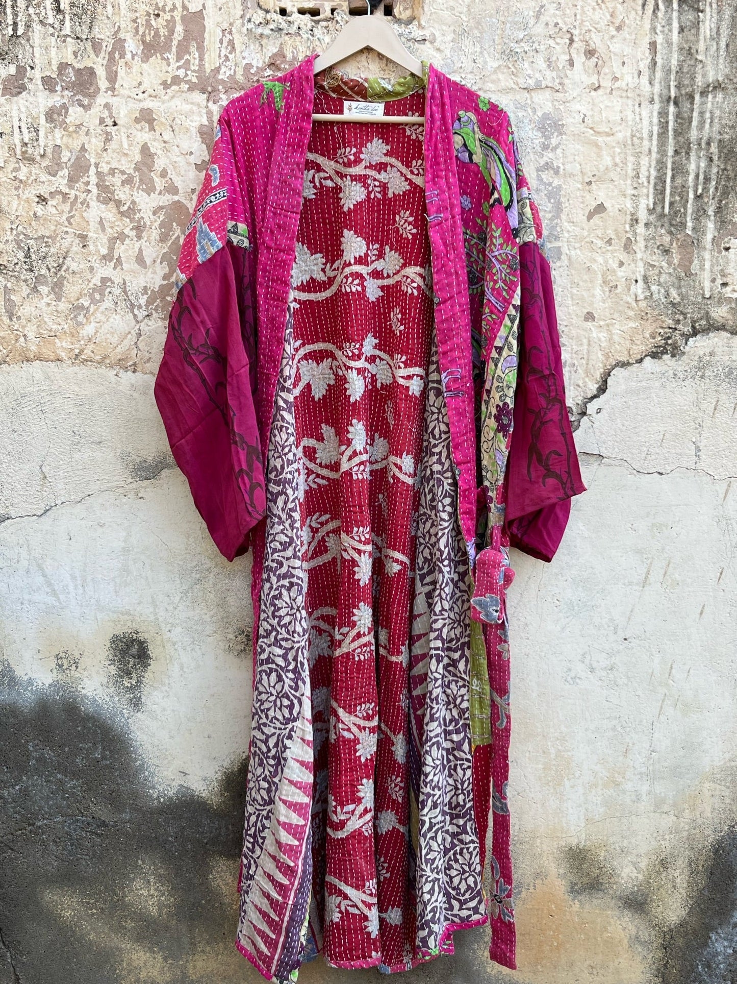 Red Currant Majestic Kimono - La De Da