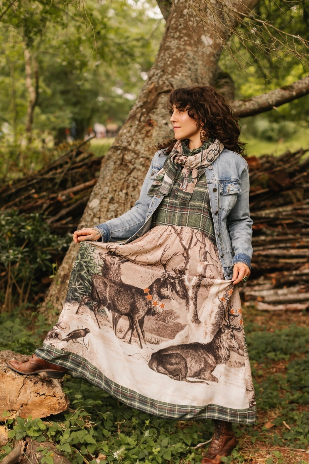 Winter Wish Bohéme Slip Dress
