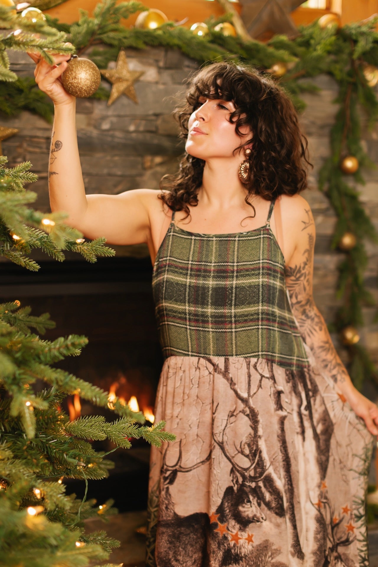 Winter Wish Bohéme Slip Dress