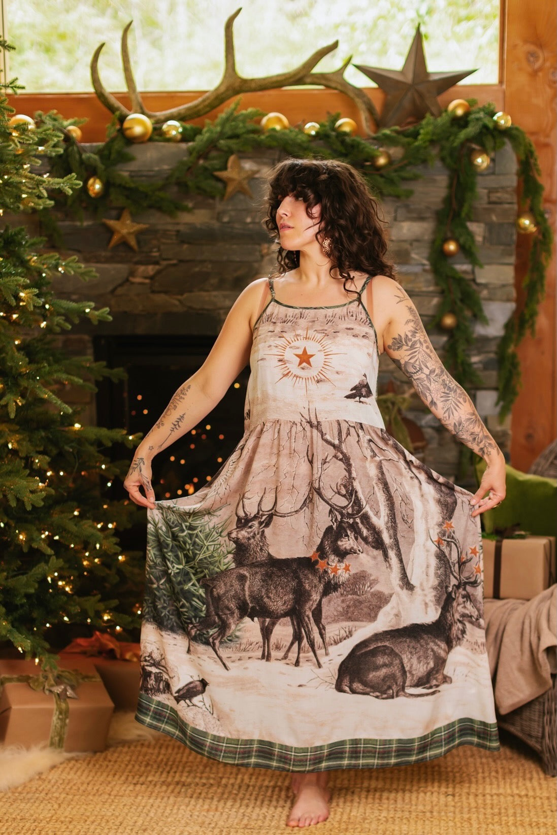 Winter Wish Bohéme Slip Dress
