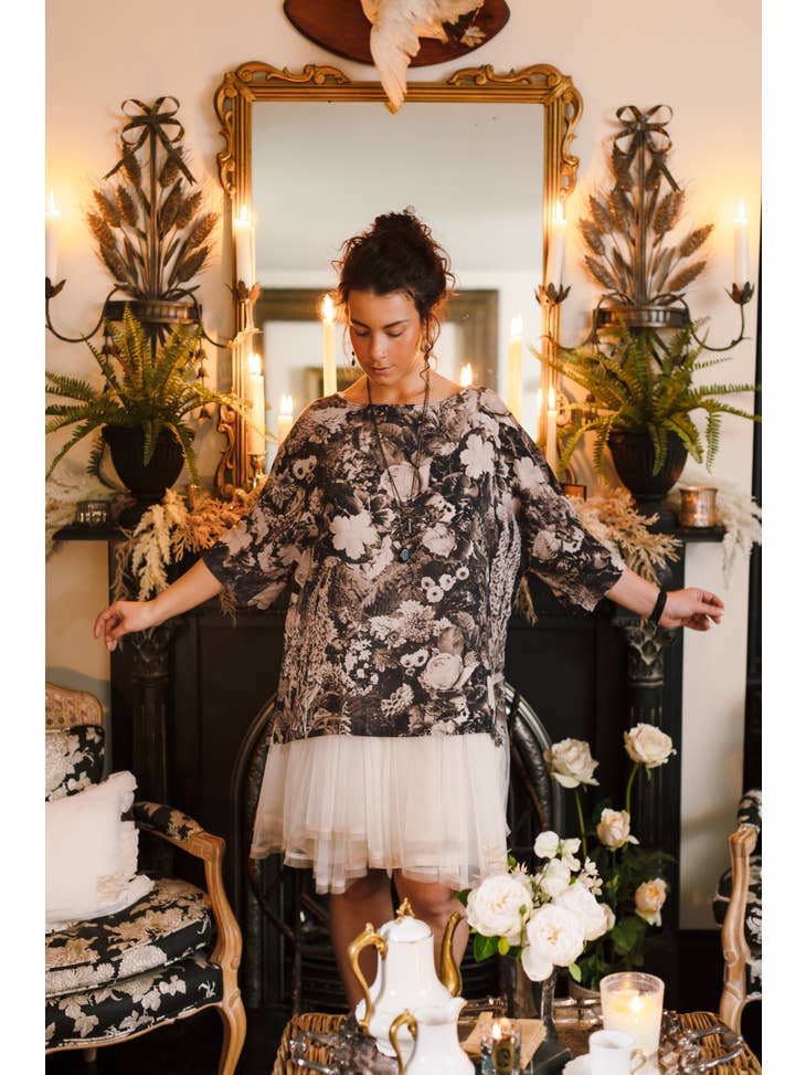The Looking Glass Tee Luxe Tunic Shirt - La De Da
