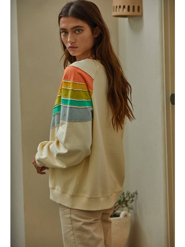 Counting Rainbows Sweatshirt - La De Da