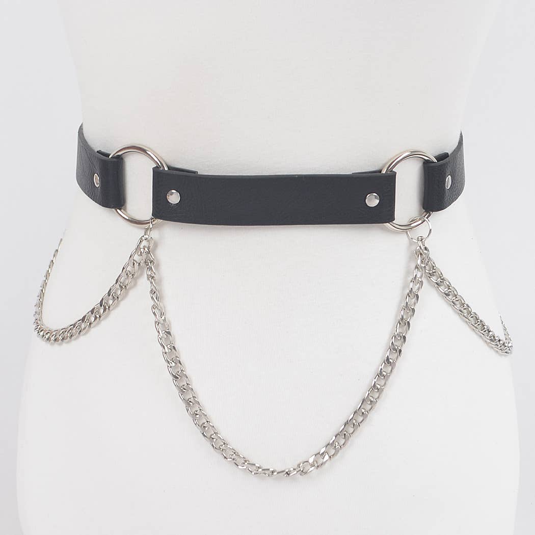 Back Chain Belt - Black