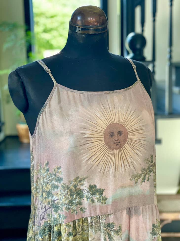 Friendship Love & Truth Vintage Wash Bohéme Slip Dress - La De Da