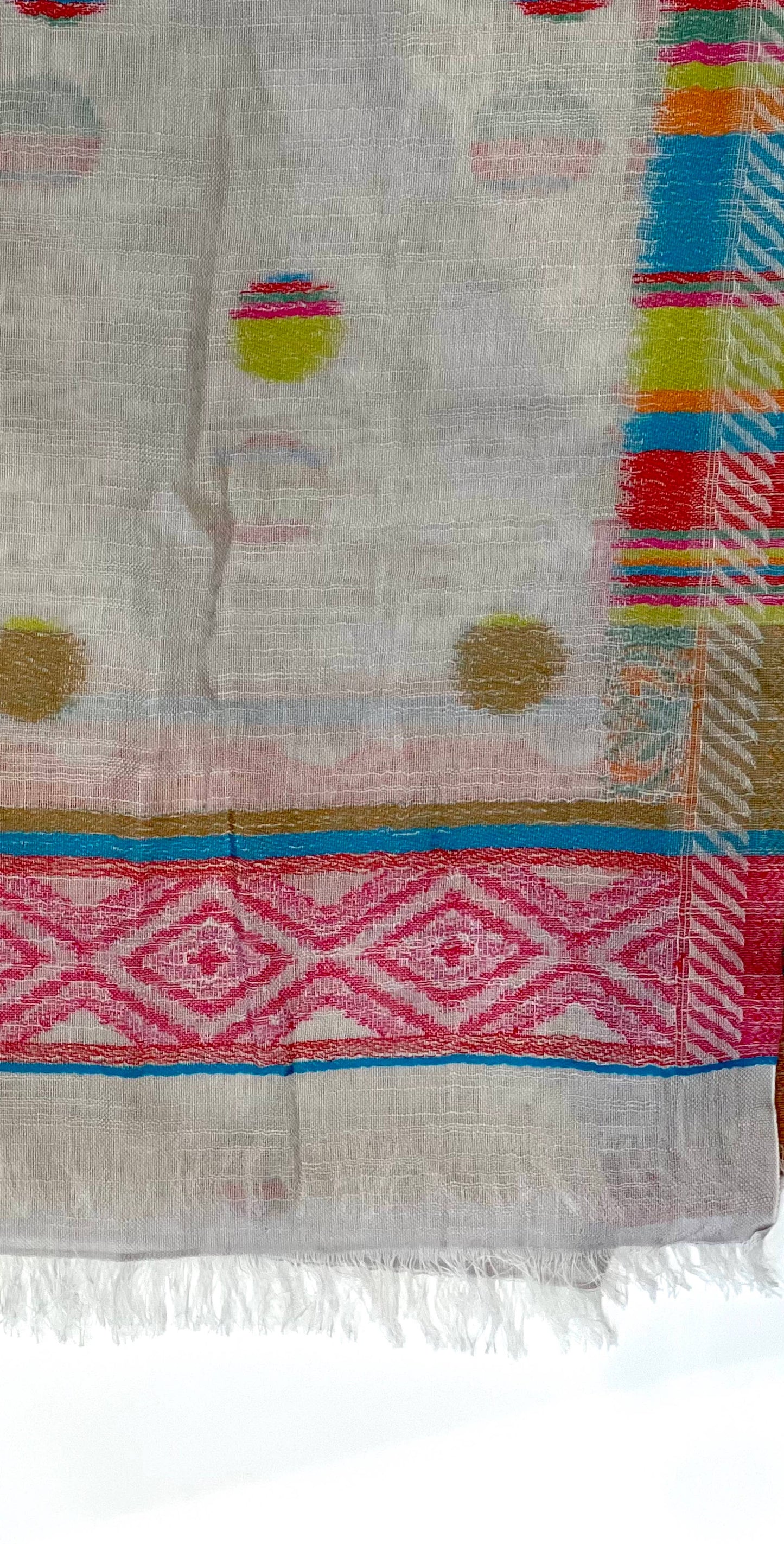 Salena Cotton Scarf/Wrap - Multi