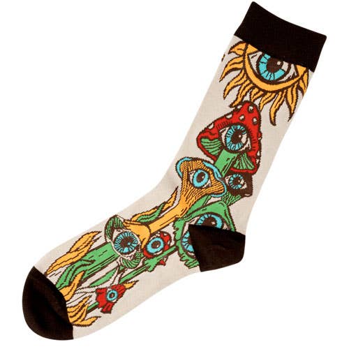 MUSHROOM EYE SOCKS