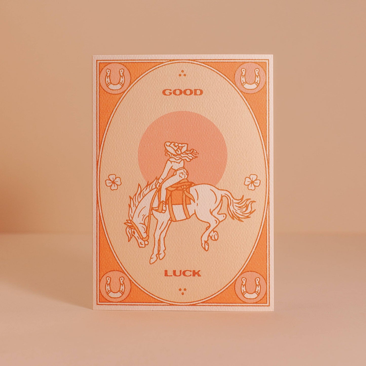 Good Luck Card - With cello wrap
