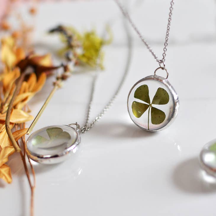Four Leaf Clover Necklace - La De Da