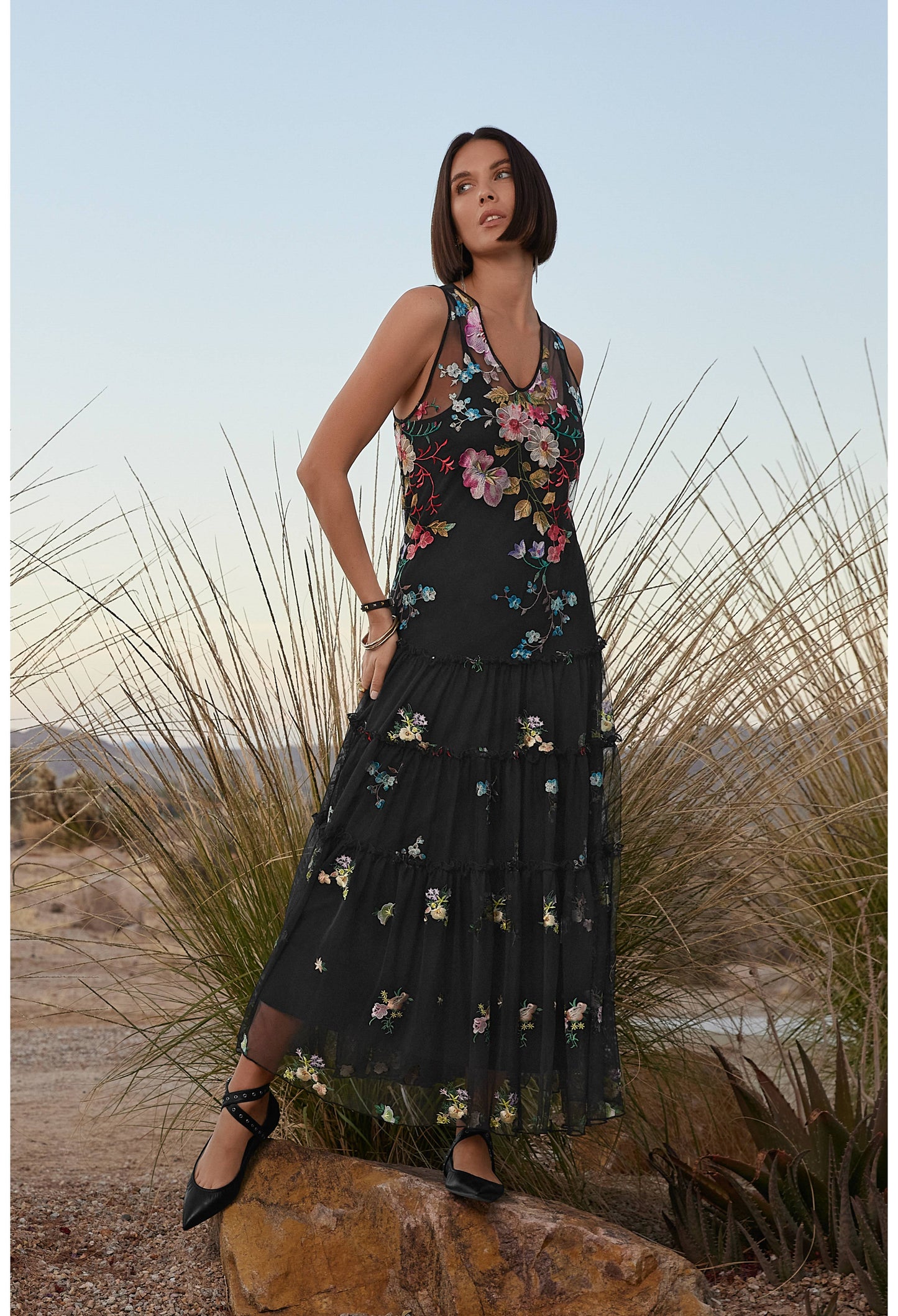 Lilliana Mesh Dress (Slip)