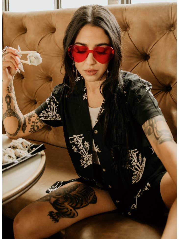 Rolling Deep Button-Up - La De Da