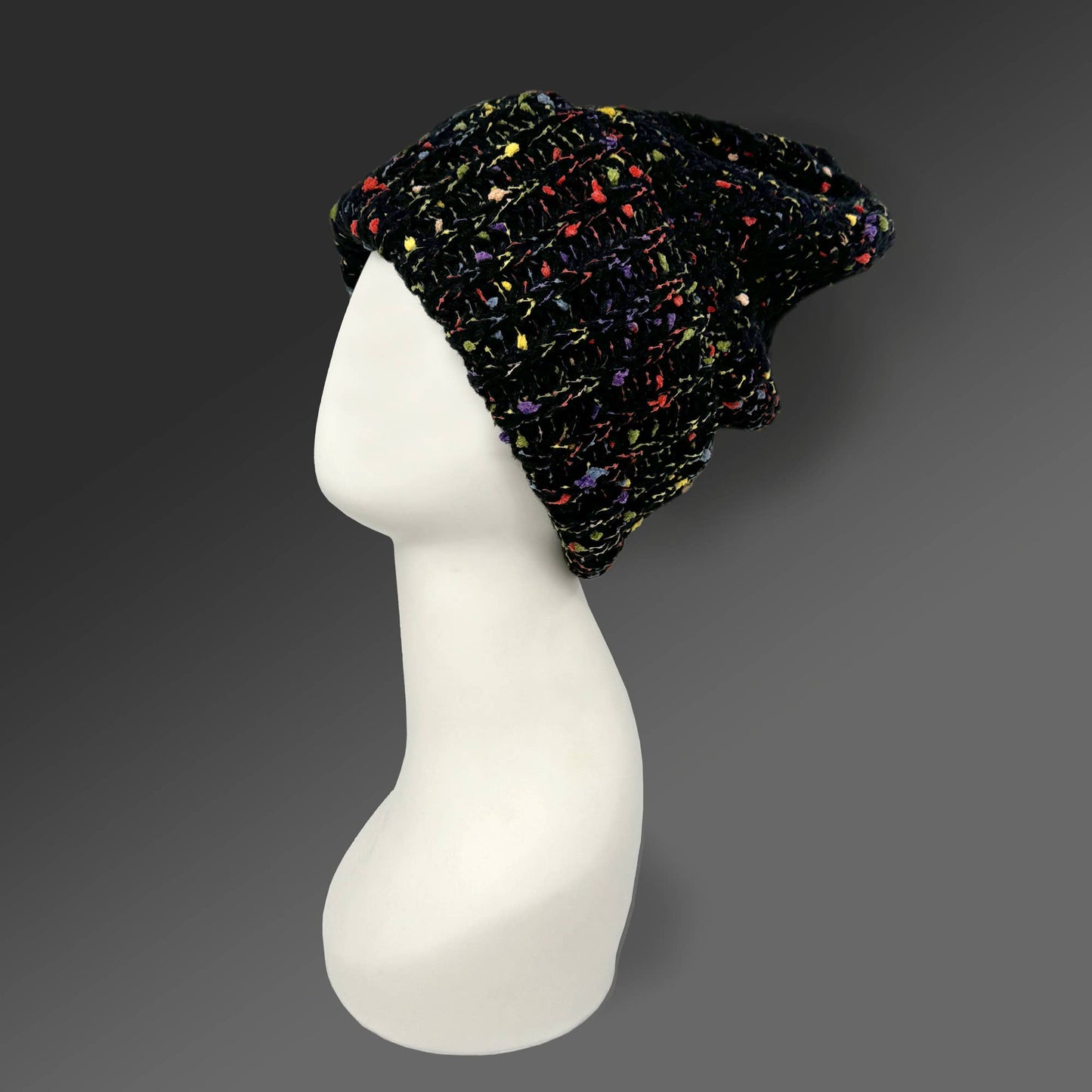 Pebble Speckled Hat - Black