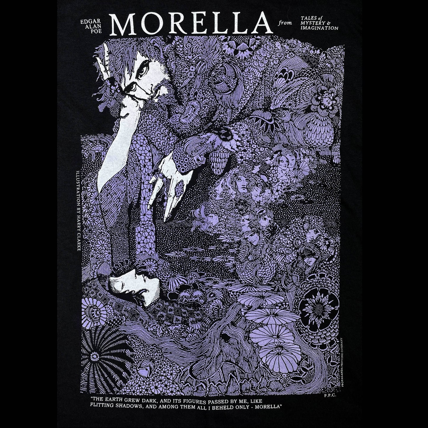 "Morella" by Edgar Allan Poe Tee