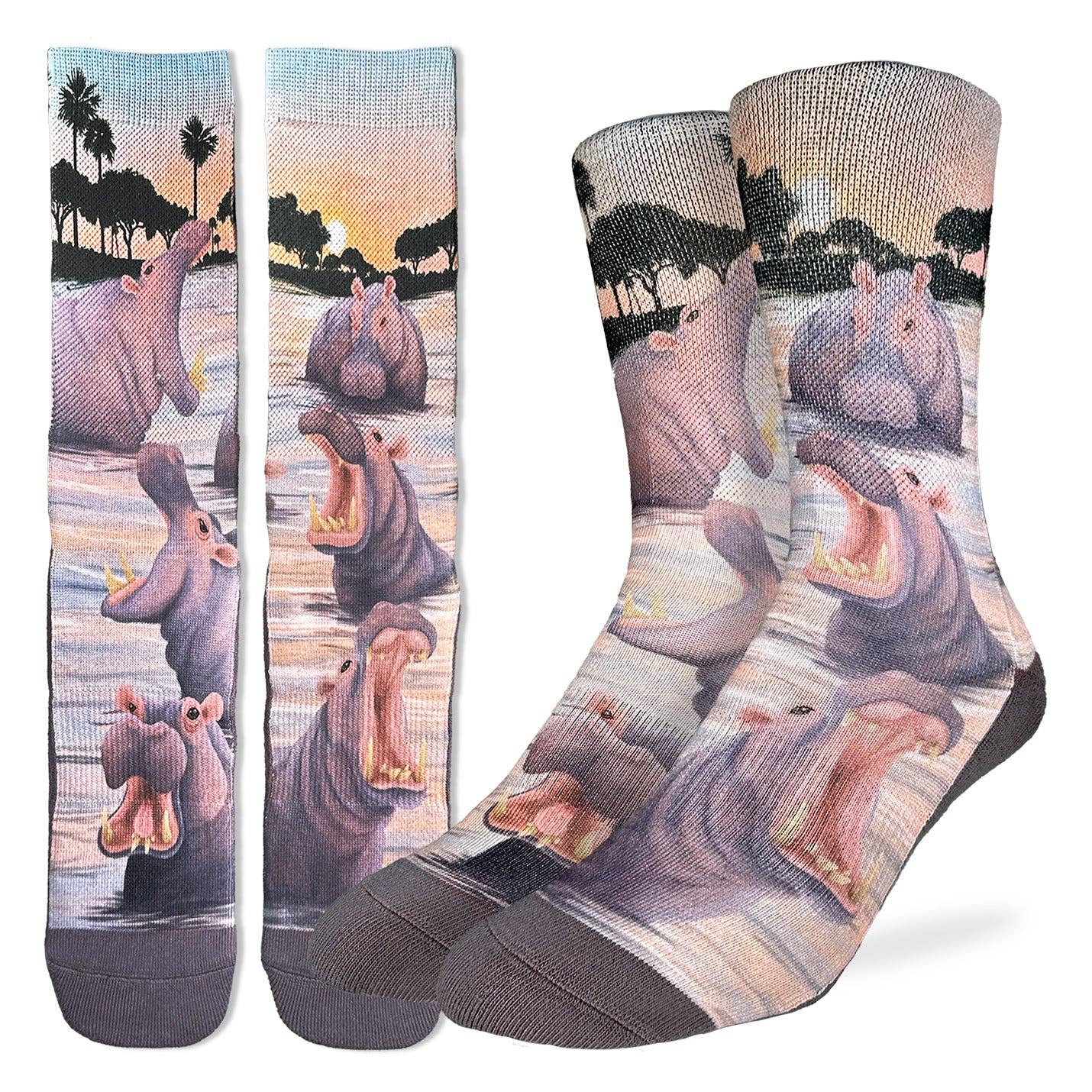 Men's Bloat of Hippopotamus Socks