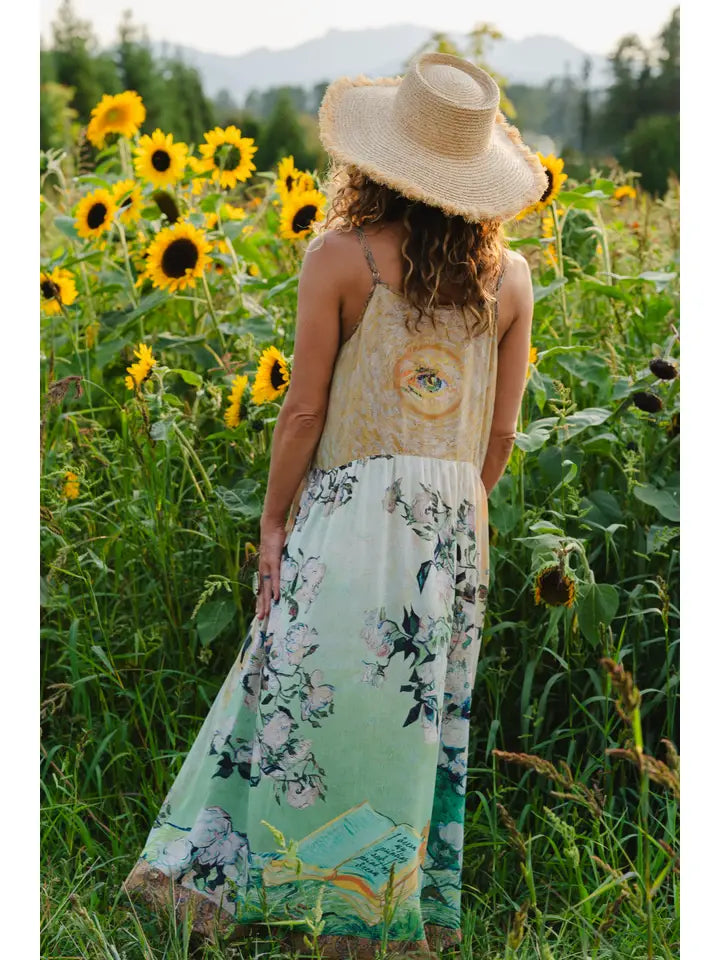 I Paint My Dream Bohéme Slip Dress