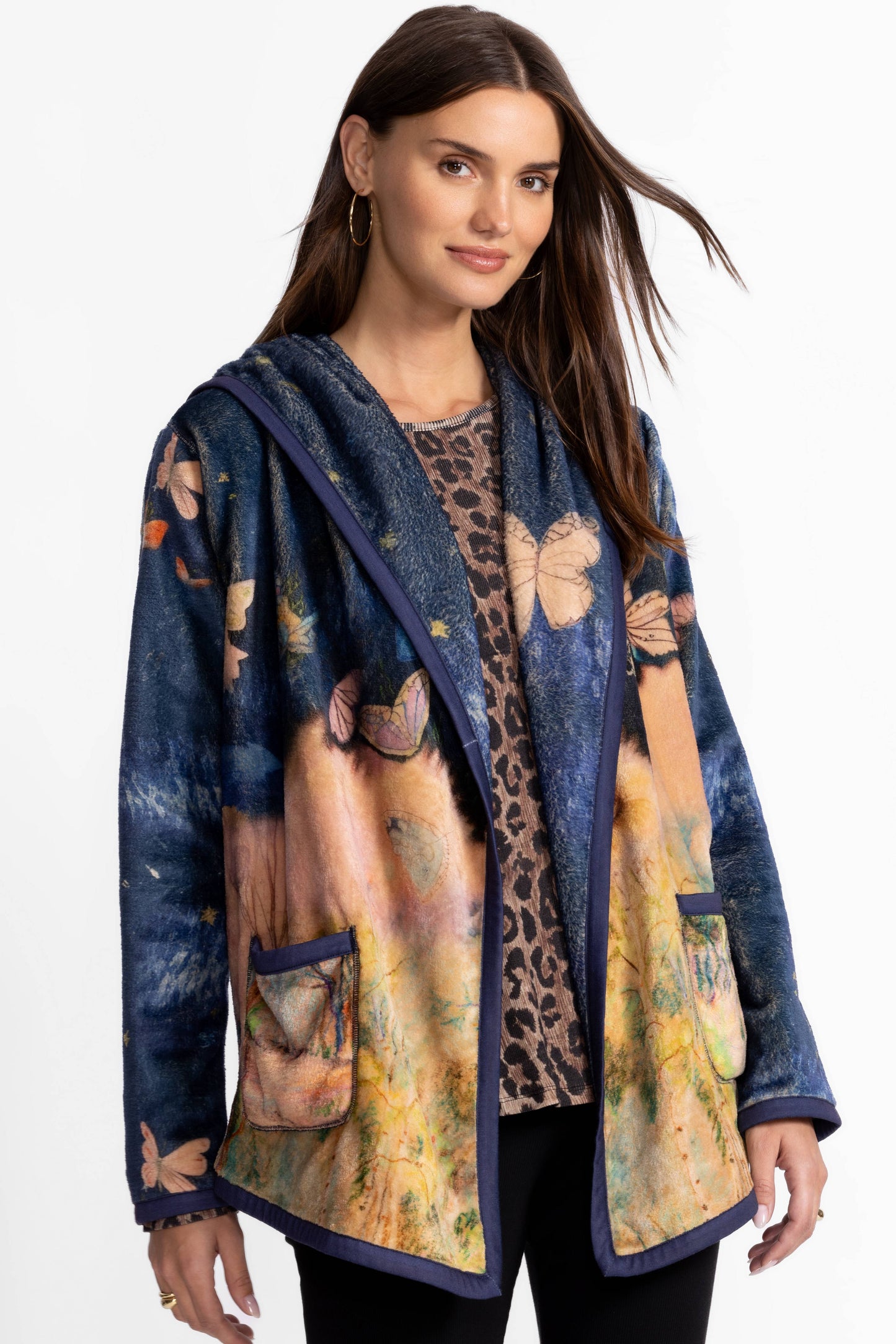Joan Sherpa Jacket - Aurelius