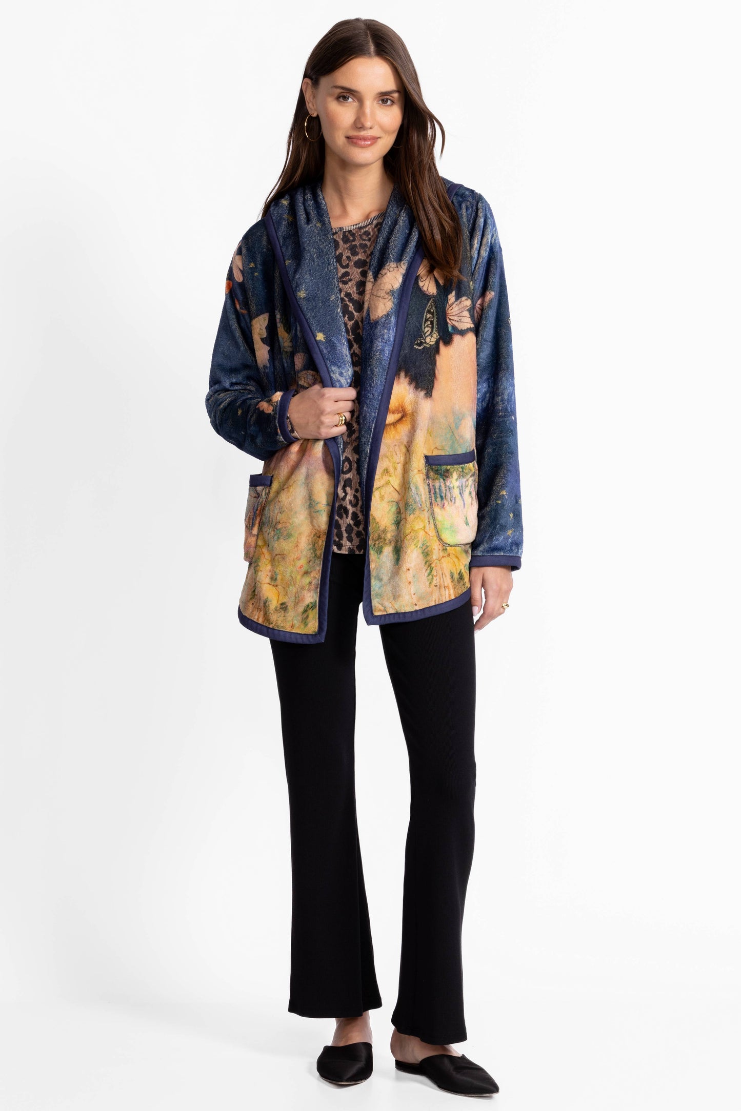 Joan Sherpa Jacket - Aurelius