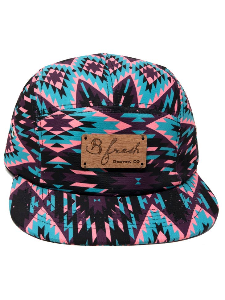 Aztec Nightshade 5 Panel Hat - La De Da